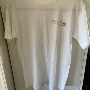 White Player Graphic Tee